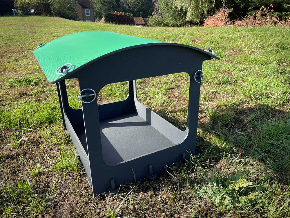 Dust Bath and Chicken Shelter (small)