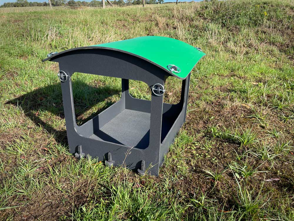 Dust Bath and Chicken Shelter (small)