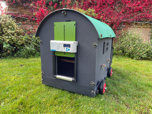Shepherds Hut Chicken Coop - Large Auto-Door (up to 8 chickens)