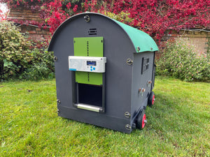 Shepherds Hut Chicken Coop - Large Auto-Door (up to 8 chickens)
