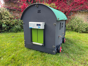 Shepherds Hut Chicken Coop - Large Auto-Door (up to 8 chickens)